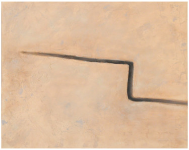 Peinture intitulée "Failles et muraille…" par Franou, Œuvre d'art originale