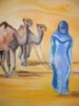 Peinture intitulée "francoiselebras_213…" par Sassou, Œuvre d'art originale