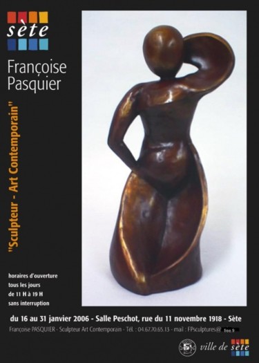 Sculpture titled "Charme" by Françoise Pasquier, Original Artwork