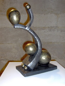 Sculpture titled "Rêve d'Icare" by Françoise Pasquier, Original Artwork