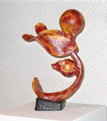 Sculpture intitulée "Oiseau Renaissance" par Françoise Pasquier, Œuvre d'art originale