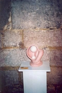 Sculpture intitulée "Bienheureuse" par Françoise Pasquier, Œuvre d'art originale