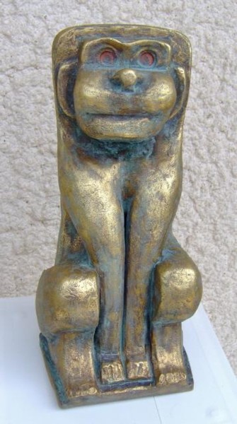 Sculpture intitulée "Narmer" par Françoise Pasquier, Œuvre d'art originale