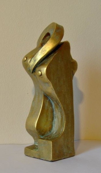 Sculpture intitulée "Totem (face 1)" par Françoise Pasquier, Œuvre d'art originale