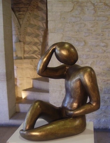 Sculpture titled "Sans toi" by Françoise Pasquier, Original Artwork
