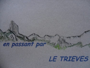 Peinture intitulée "Cvt001" par Françoise Pillou, Œuvre d'art originale, Aquarelle