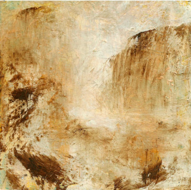 Painting titled "Les Passes Brumes 3" by Françoise Veillon, Original Artwork