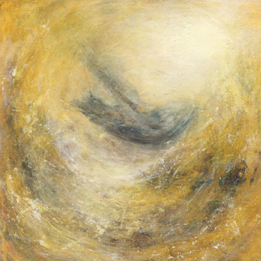 Painting titled "Les Passes Brumes 15" by Françoise Veillon, Original Artwork