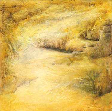 Painting titled "Les Passes Brumes 18" by Françoise Veillon, Original Artwork