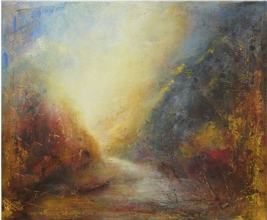Pintura intitulada "Le Passage 14" por Françoise Veillon, Obras de arte originais, Acrílico