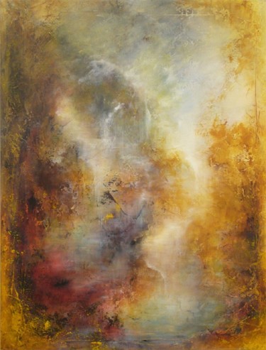 Malarstwo zatytułowany „Le Passage 19” autorstwa Françoise Veillon, Oryginalna praca, Akryl