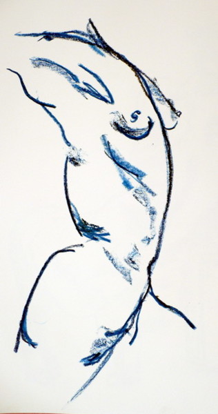 Dessin intitulée "Hélene" par François Tamalet, Œuvre d'art originale