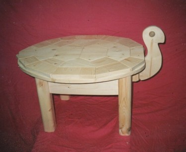 Design intitulée "table tortue" par François Tamalet, Œuvre d'art originale