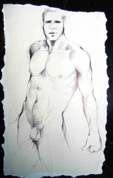 Painting titled "apollo" by Franco Marras, Original Artwork