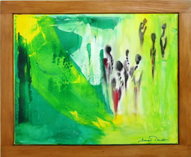 Painting titled "ces-femmes-en-moi-1…" by Francyne Plante, Original Artwork