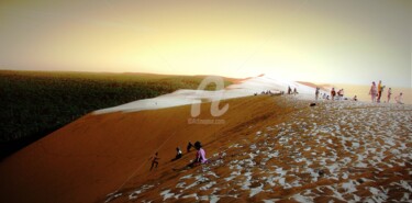 Photographie intitulée "Dune du Pilat" par Frandiodore, Œuvre d'art originale