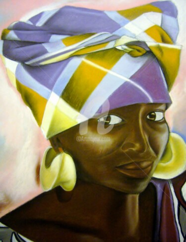 Dessin intitulée "Sénégal" par Frandiodore, Œuvre d'art originale, Autre