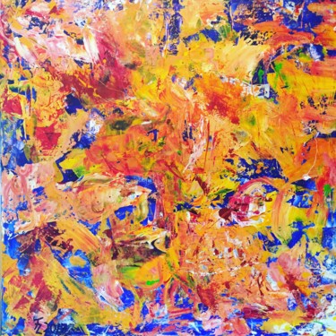 Painting titled "Abstract #3" by Annapa (By Anna + Frank Loydl), Original Artwork, Acrylic
