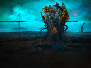 Digitale Kunst mit dem Titel "Stammbaum" von Frank Melech, Original-Kunstwerk, Digitale Fotografie