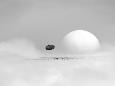 Arts numériques intitulée "Eiland" par Frank Melech, Œuvre d'art originale, Image générée par l'IA