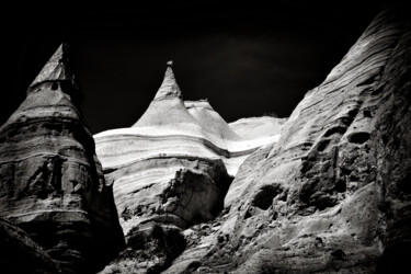 Fotografie getiteld "Mountains 4 : Sculp…" door Frank Verreyken, Origineel Kunstwerk, Digitale fotografie