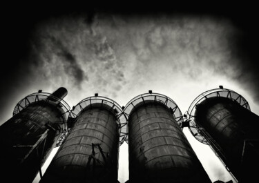 Photography titled "Industrial Beauty I…" by Frank Verreyken, Original Artwork, Digital Photography