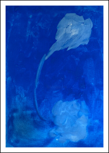 Pittura intitolato "The Flower and Narc…" da Frank Verreyken, Opera d'arte originale, Acrilico
