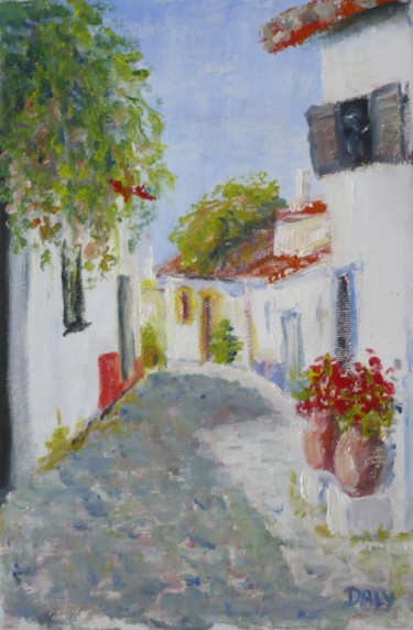 Painting titled "Vila Nova de Milfon…" by Frank Daly, Original Artwork