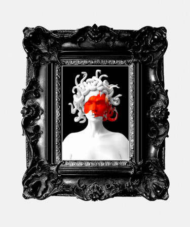 Arts numériques intitulée "Medusa" par Frank Ford, Œuvre d'art originale, Modélisation 3D
