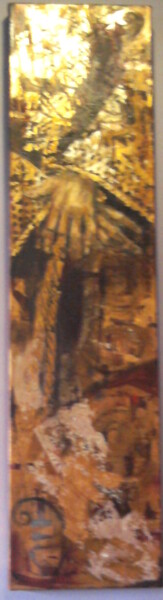Pintura titulada "Ecce homo" por Franky Vv, Obra de arte original, Acrílico Montado en Bastidor de camilla de madera