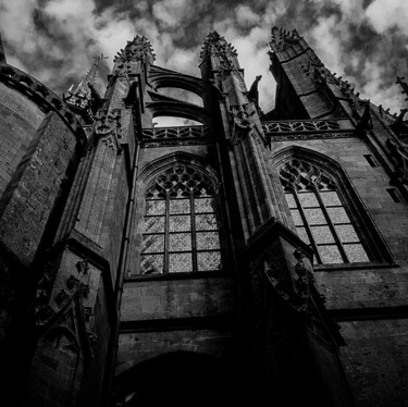 Photographie intitulée "Mont Saint Michel 03" par Franz Hümpfner, Œuvre d'art originale, Photographie argentique