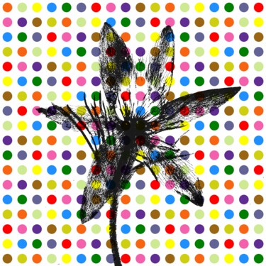 Printmaking titled "Herbarium # 9" by Franz Hümpfner, Original Artwork, Digital Painting