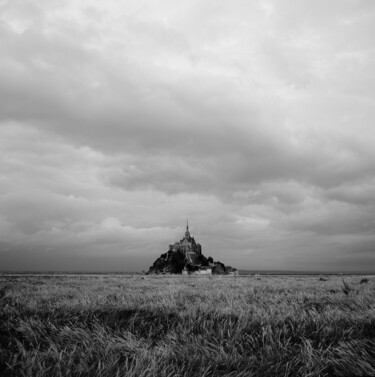 Photography titled "Mont Saint Michel 07" by Franz Hümpfner, Original Artwork, Analog photography