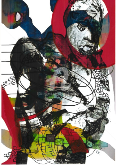 Arte digital titulada "14/03/14" por Franziska Kolbe, Obra de arte original, Collages digitales
