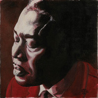 Peinture intitulée "Memphis rouge" par Alain Frappier, Œuvre d'art originale, Huile