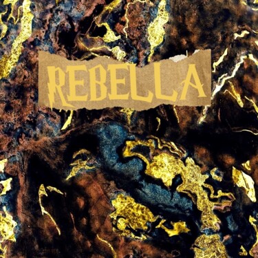 「Rebella」というタイトルのデジタルアーツ Frauzartによって, オリジナルのアートワーク, 写真モンタージュ