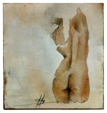 Painting titled "mur,murs" by Fred Bonna, Original Artwork