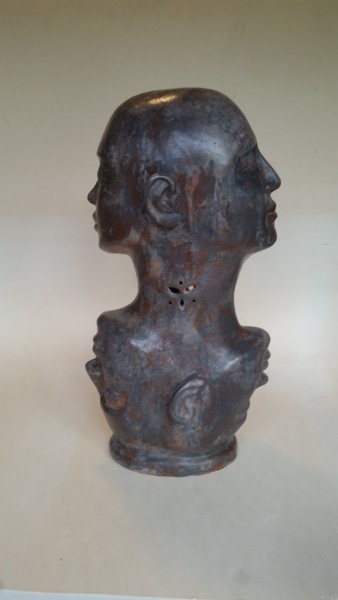 雕塑 标题为“Reflet de Shiva” 由Frédéric Louvier, 原创艺术品, 陶瓷