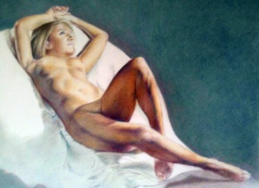Painting titled "Reclining 3" by Fred Whitson, Original Artwork, Other