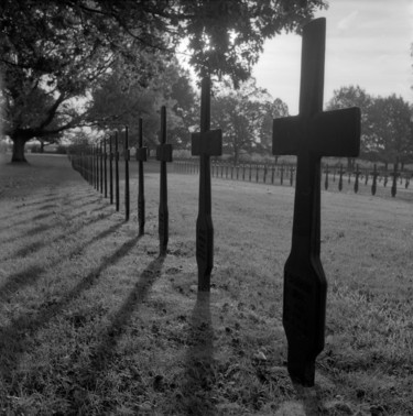 Fotografie getiteld "armée des ombres" door Frédéric Duchesnay, Origineel Kunstwerk, Film fotografie