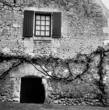 Photography titled "Ferme" by Frédéric Duchesnay, Original Artwork, Analog photography