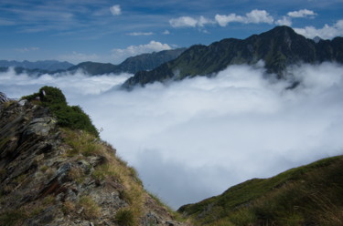 Photographie intitulée "Montagne" par Frédéric Duchesnay, Œuvre d'art originale, Photographie numérique