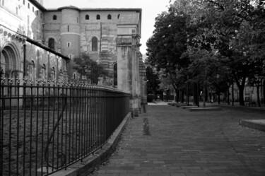 Photographie intitulée "Les grilles" par Frédéric Duchesnay, Œuvre d'art originale, Photographie argentique