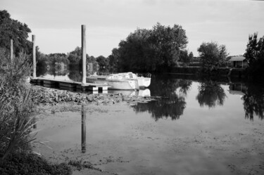 Photography titled "Petit port" by Frédéric Duchesnay, Original Artwork, Analog photography