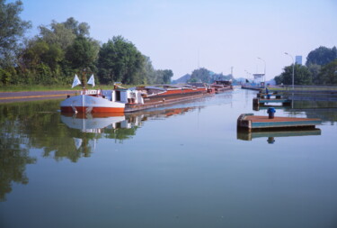 摄影 标题为“Canal du Nord” 由Frédéric Duchesnay, 原创艺术品, 电影摄影