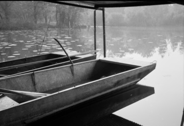 Photographie intitulée "Embarcadère" par Frédéric Duchesnay, Œuvre d'art originale, Photographie argentique