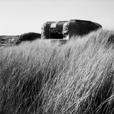 Photography titled "Bunker" by Frédéric Duchesnay, Original Artwork, Analog photography