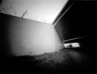 Photography titled "Le mur" by Frédéric Duchesnay, Original Artwork, Analog photography