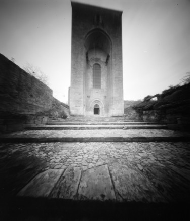 Photographie intitulée "Saint Amand de Coly" par Frédéric Duchesnay, Œuvre d'art originale, Photographie argentique