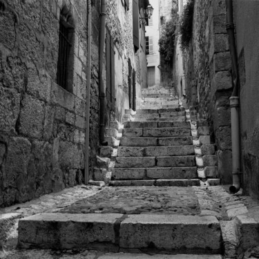Photography titled "escalier" by Frédéric Duchesnay, Original Artwork, Analog photography